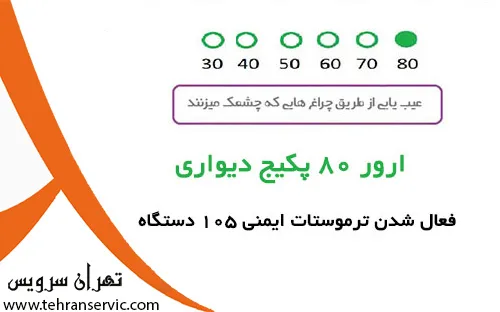 ارور ۸۰ ایران رادیاتور
